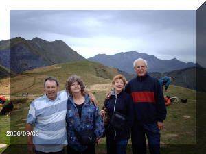 Bertrand, Chantale, Aline et Jean-Pierre (tr�sorier)